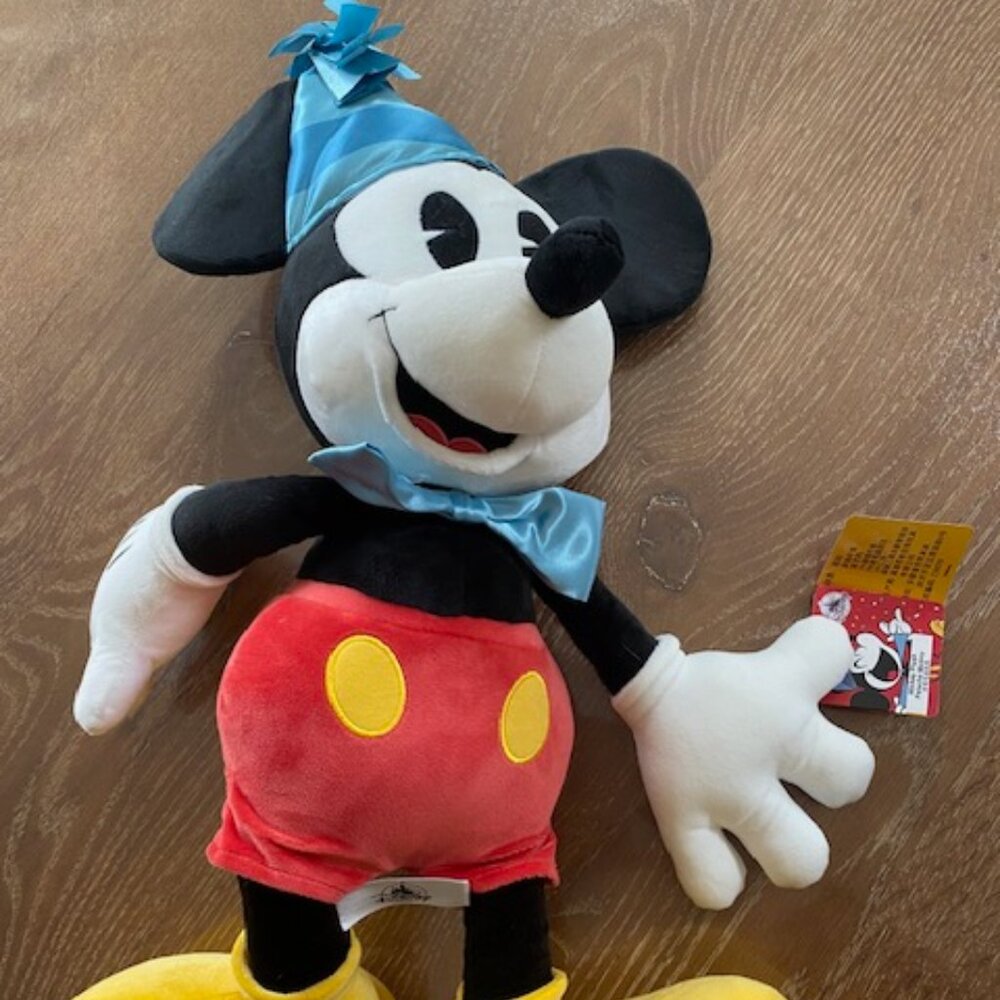 Mickey Mouse Plush - Let's Celebrate - Disneyland